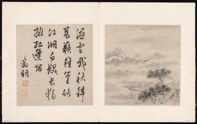 Otte sange fra Xiao- og Xiang-floderne af Unknown Artist