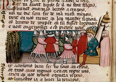 Indrejse til Spanien (miniature af Unknown artist