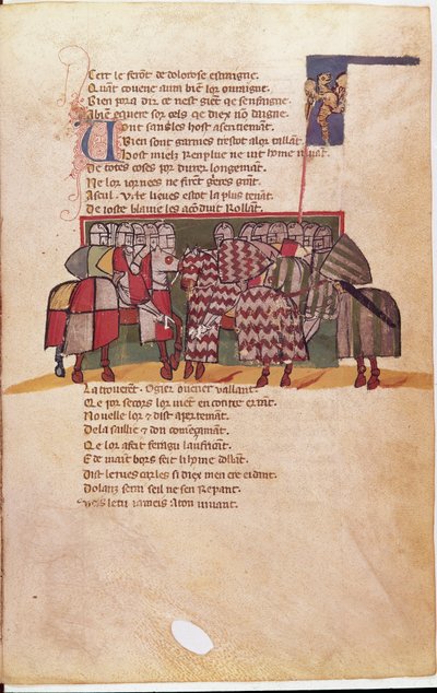 Indrejse til Spanien (miniature af Unknown artist