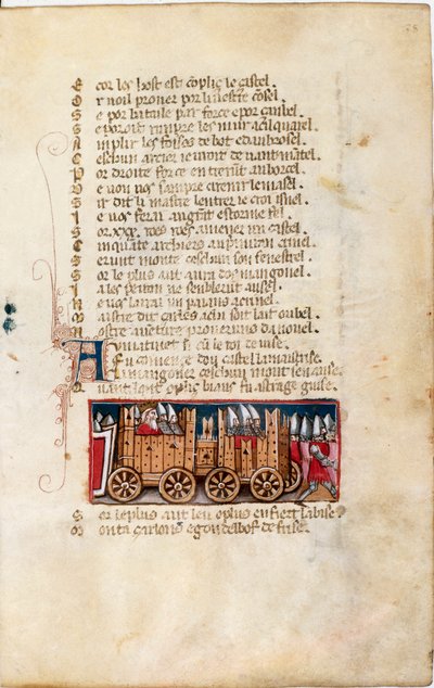 Indrejse til Spanien (miniature af Unknown artist