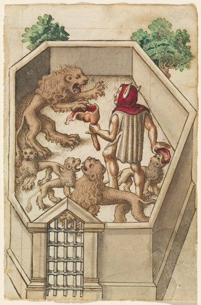 Fodr ikke ting, der har skarpe kløer [fol. 38 recto]. af Unknown Artist