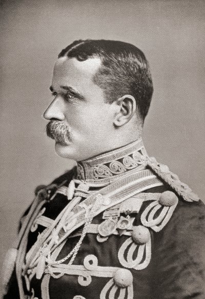 Feltmarskal John Denton Pinkstone French, fra bogen South Africa and the Transvaal War af Louis Creswicke, pub. 1900 af Unknown