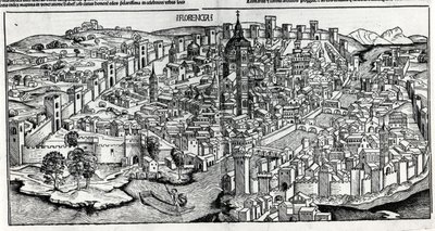 Firenze i 1470. af Unknown artist