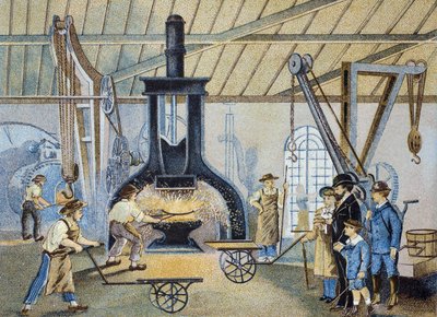 Smedjer i 1800-tallet af Unknown artist