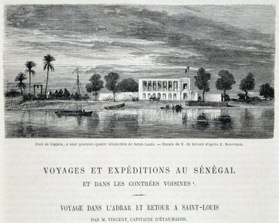 Fort de Dagana af Unknown artist