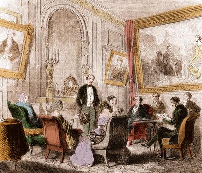 Francois Rene de Chateaubriand (1768-1848), fransk forfatter og politiker, læser "Memoires d