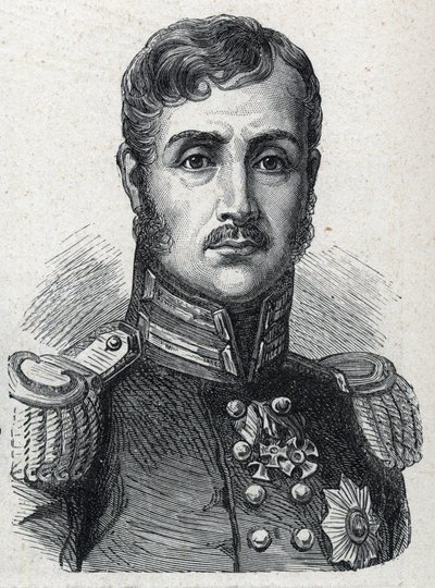 Frederik Vilhelm III af Preussen - Portræt af Frederik Vilhelm III af Preussen (1770-1840) Konge af Preussen af Unknown artist