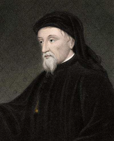 Geoffrey Chaucer af Unknown artist