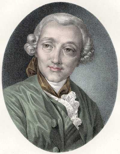 Germain Soufflot (1713-1780), fransk arkitekt af Unknown artist