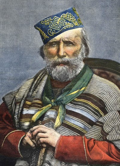 Giuseppe Garibaldi (1807-1882) af Unknown artist