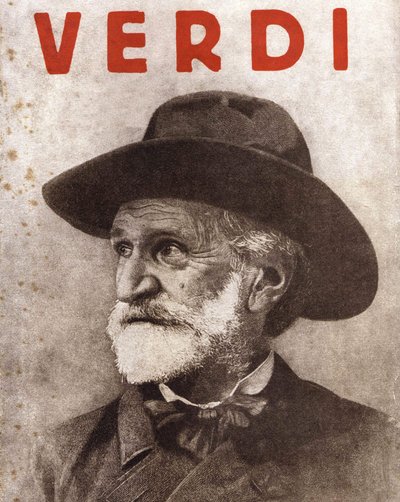 Giuseppe Verdi (1813 - 1901) italiensk komponist af Unknown artist