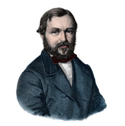 Heinrich Barth (1821-1865), tysk opdagelsesrejsende - Portræt af Henri (Heinrich) Barth, tysk rejsende og opdagelsesrejsende (1821-1865) af Unknown artist