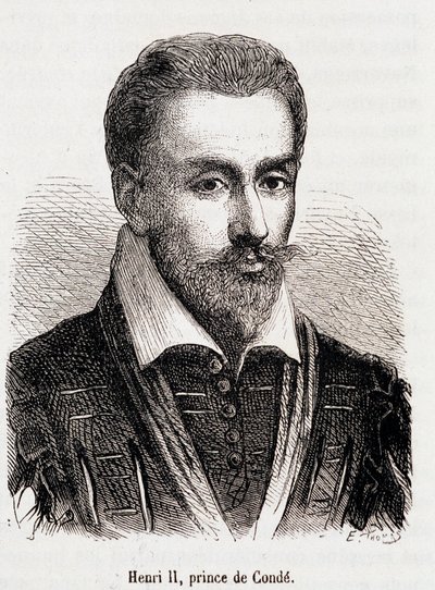 Henrik II af Bourbon (1588 - 1646) Prins af Conde. af Unknown artist