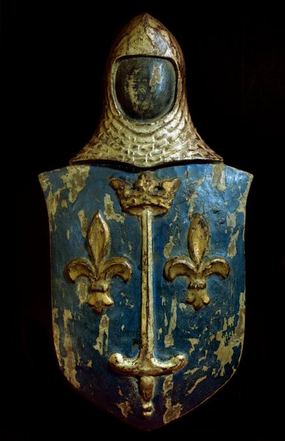 Hundredårskrigen: Arc-familiens våbenskjold (Joan of Arc) (1412-1431). 15. århundrede af Unknown artist