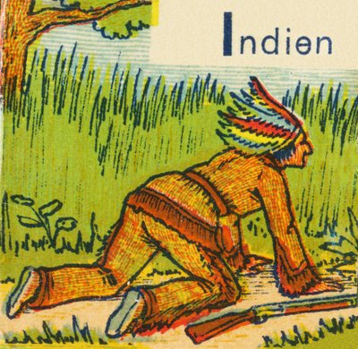 Jeg som indianer af Unknown artist