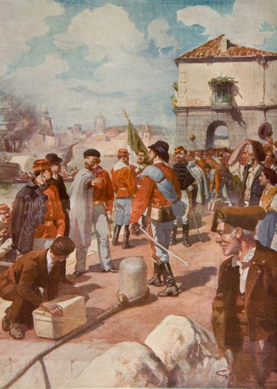 Illustration - Garibaldi 1860 (tryk) af Unknown Artist
