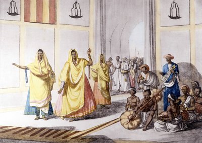 Indisk kultur og civilisation: danser og traditionel musik, Indien. af Unknown artist