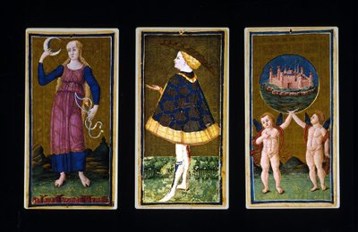 Italiensk tarot. Tarot of Brera af Bonifacio Bembo af Unknown artist