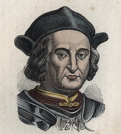 Jacques de Trivulce (Gian Giacomo Trivulzio) italiensk aristokrat og condottiero (1440-1518) Marquis de Vigevano, politiker og militærmand. af Unknown artist