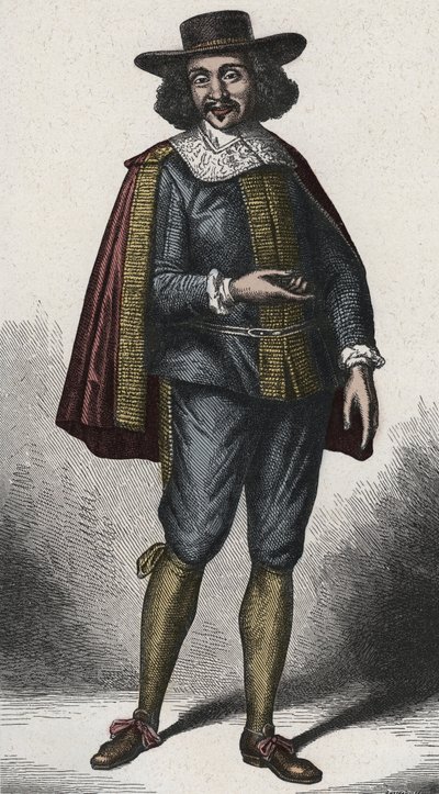 Jean Baptiste Poquelin Moliere 1622-1673 - (Jean-Baptiste Poquelin af Unknown artist