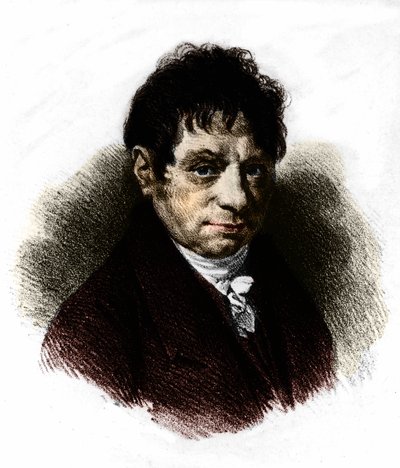 Jean Baptiste Say (Jean Baptiste) (1767 - 1832), fransk økonom og industrimand. af Unknown artist