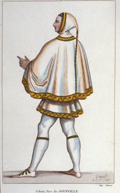 Jean de Joinville (1225-1317). af Unknown artist
