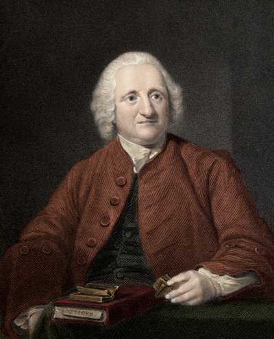 John Dollond 1706 - 1761 - gravering - 1800-tallet af Unknown artist