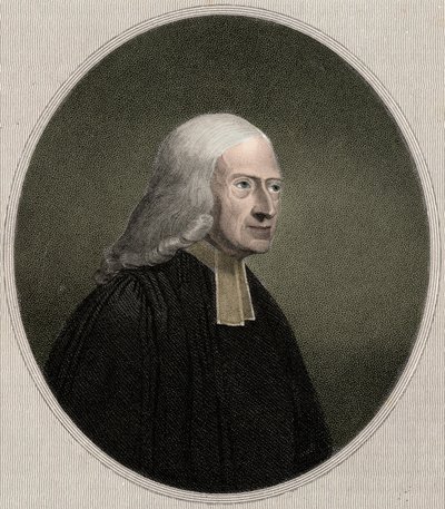 John Wesley 1703-1791 - stik - 1800-tallet af Unknown artist