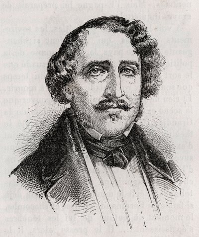 Juan Alvarez Mendizabal (1790-1853). Spansk økonom og politiker. af Unknown artist
