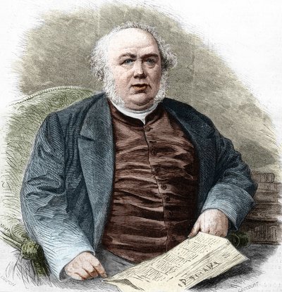 Jules Janin (1804-1874), fransk forfatter. af Unknown artist