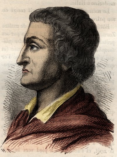 Karl Gottlieb Wilhelm Botticher (1806-1889) engelsk arkæolog - af Unknown artist
