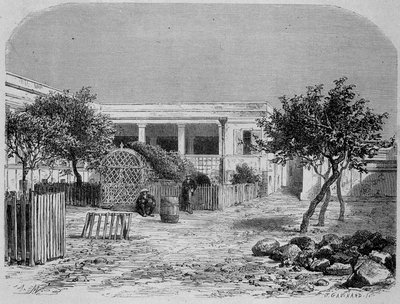 Goree Hospital (Senegal) - i "" Around the World"" af Unknown artist