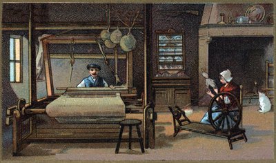 Slutningen af det 19. århundredes kromolitografi af Unknown artist