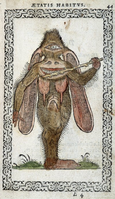 The Cyclopes - i "" Habits and Effigies"" af Jean Sluperius af Unknown artist