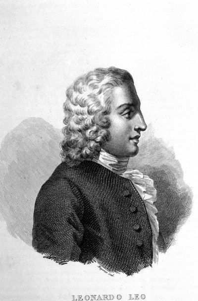 Leonardo Leo, italiensk komponist (San Vito degli Schiavi af Unknown artist