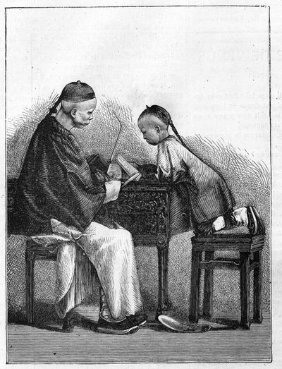 Livet i Kina i det 19. århundrede: Et foredrag af Unknown artist
