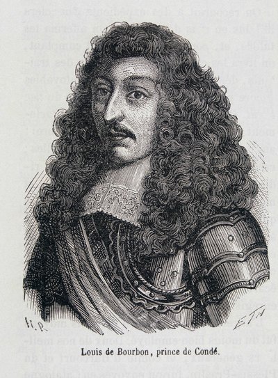 Louis II af Bourbon, Prince of Conde (Bourbon-Conde), kendt som Le Grand Conde (1621-1686). af Unknown artist