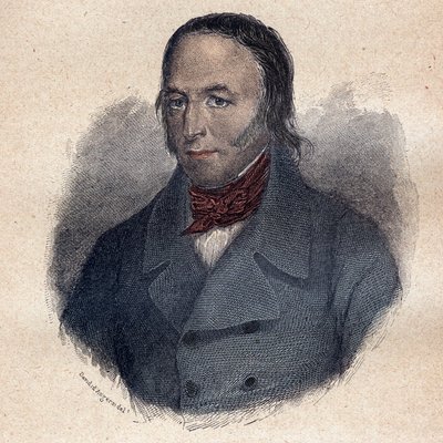 Louis Marie de Lahaye baron derefter Viscount de Cormenin (1788 1868) fransk jurist og politisk pjece, gravering af Unknown artist