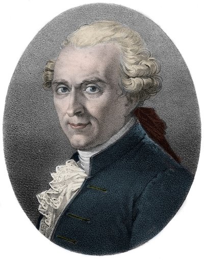 Michel-Jean Sedaine (1719-1797) fransk dramatiker og librettist - gravering - Jean Michel Sedaine dramatisk forfatter engelsk 1719-1797) af Unknown artist