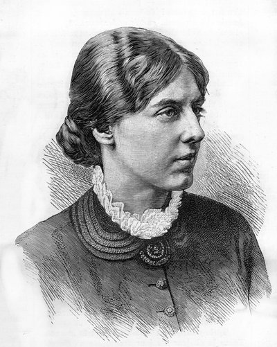 Miss Kate Booth, marskal fra Frelsens Army. af Unknown artist