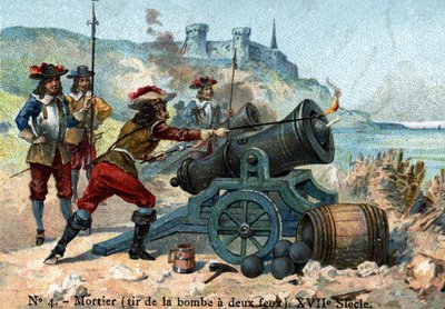 Mørtel i 1700-tallet af Unknown artist