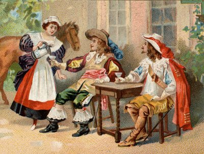 Musketerer under Ludvig XIII. af Unknown artist