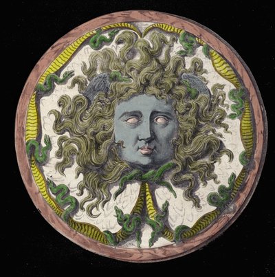 Mytologi: repræsentation af Meduse, en af de tre Gorgoner. af Unknown artist