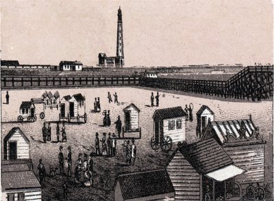 Oostende (Ostende), Belgien: udsigt over de østlige bade og havn (havn, havn). i "" Verden illustrerer 168 visninger"" Udateret (slutningen af 1800-tallet) af Unknown artist