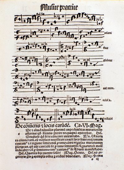 Side om musikteori fra Daisy filosofi af Unknown artist