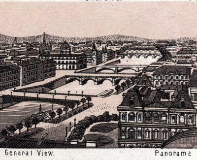 Paris, Frankrig: Overblik. i "" Verden illustrerer 168 visninger"" Udateret (slutningen af 1800-tallet) af Unknown artist