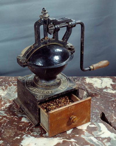 Peugeot kaffemølle fra 1800-tallet. af Unknown artist