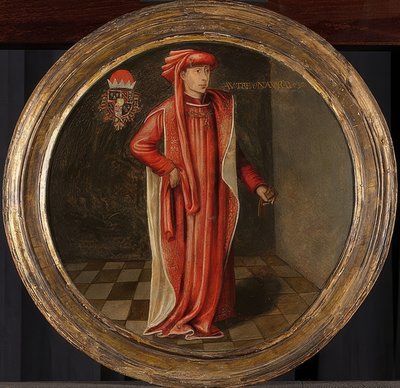 Filip den Gode, hertug af Bourgogne. Omkring 1460-80 af Unknown