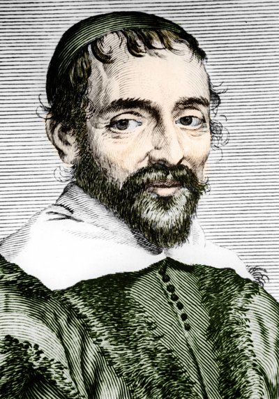 Pierre Gassendi (1592-1655), fransk filosof, astronom, matematiker og fysiker. af Unknown artist