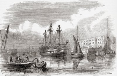 Plymouth, England (gravering) af Unknown artist